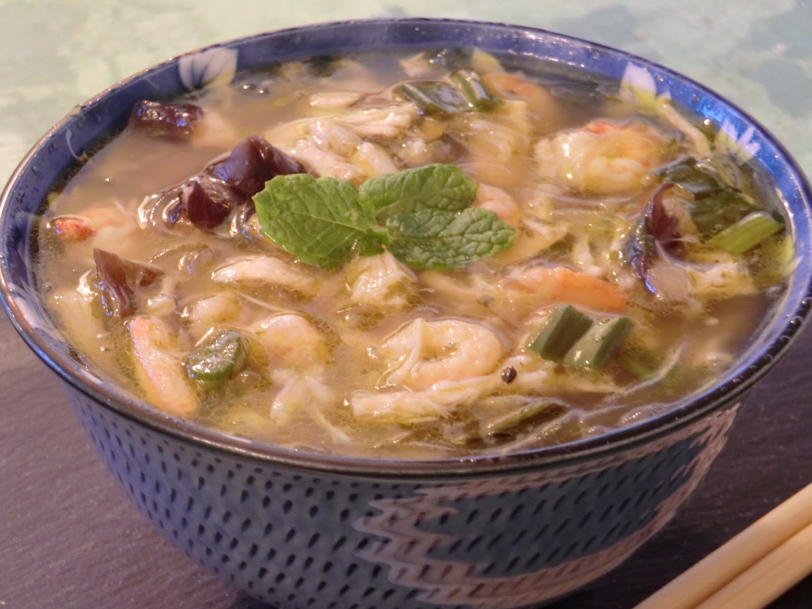 Soupe chinoise Ma petite cuisine gourmande sans gluten ni lactose