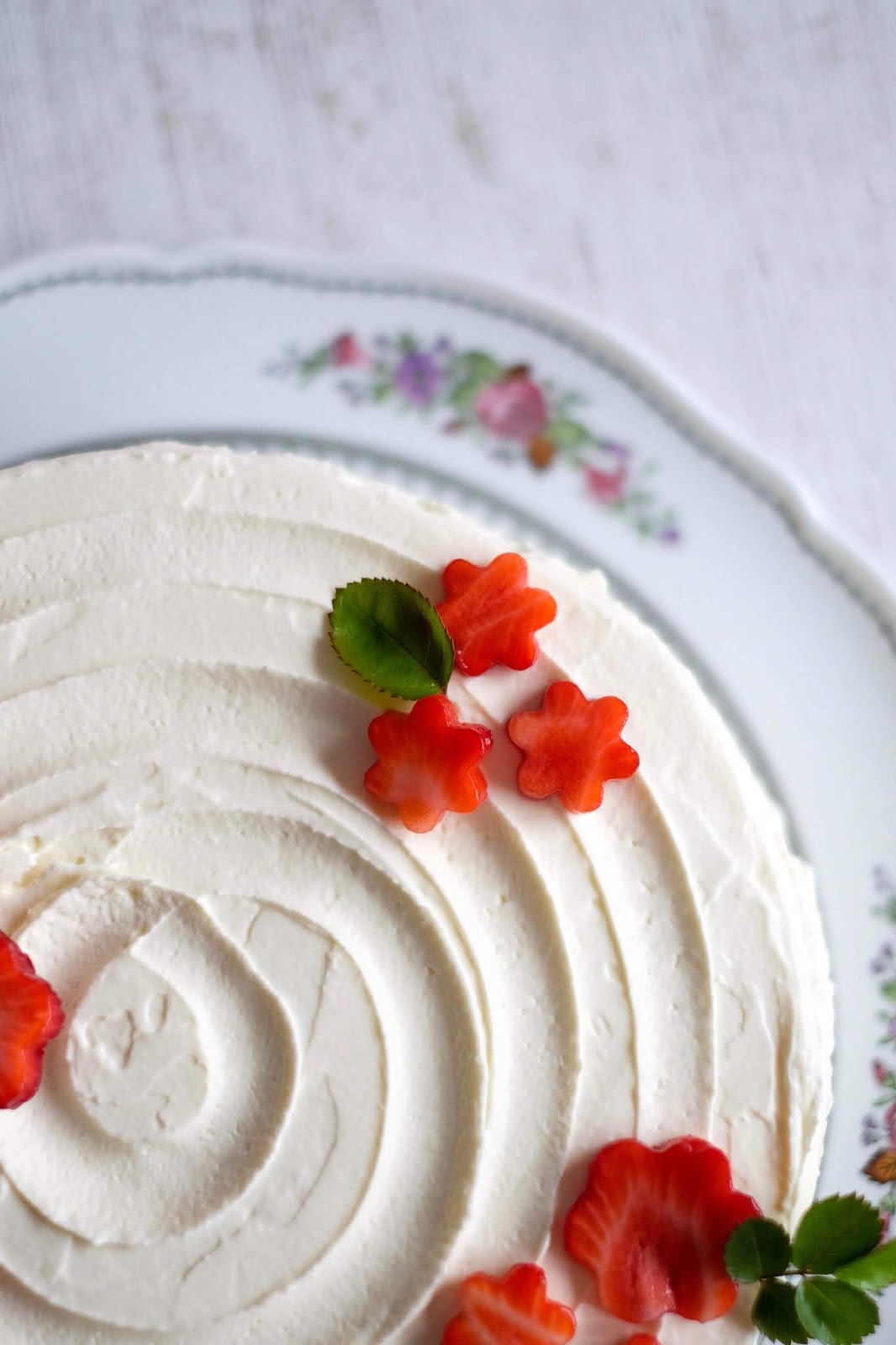 American Cheesecake mit Erdbeersauce Marion's Kaffeeklatsch