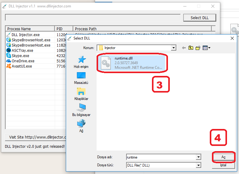 Nova DLL Injector Programı Sağlam Injector Programı 2017