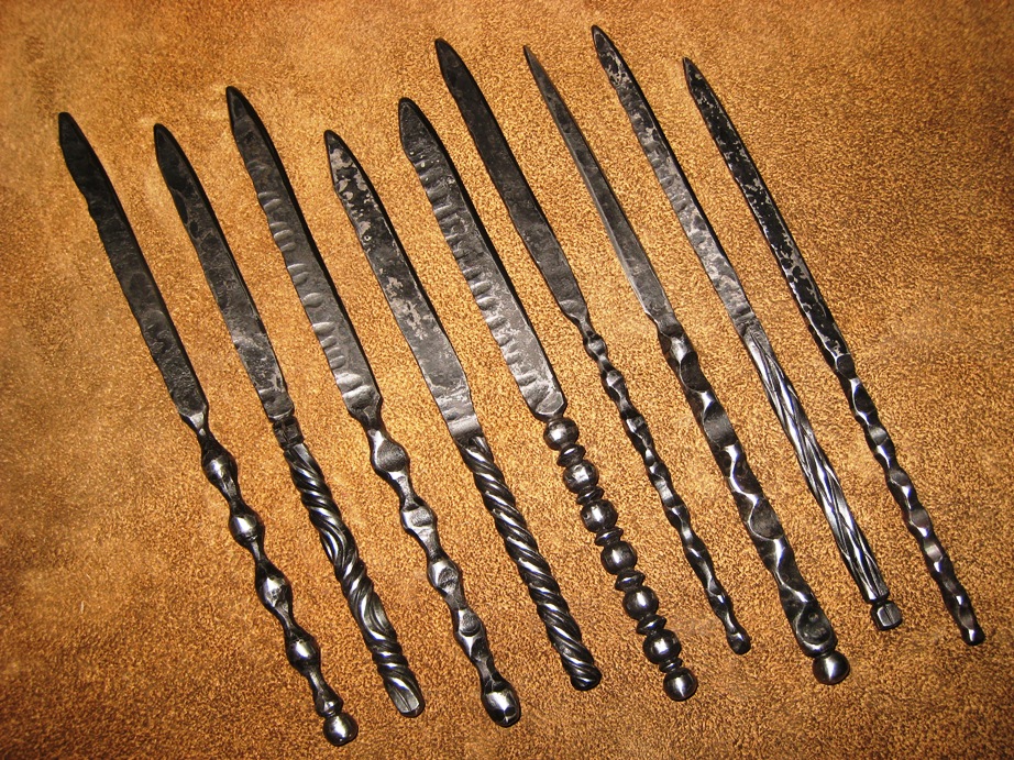 Artist Blacksmith Letter Openers