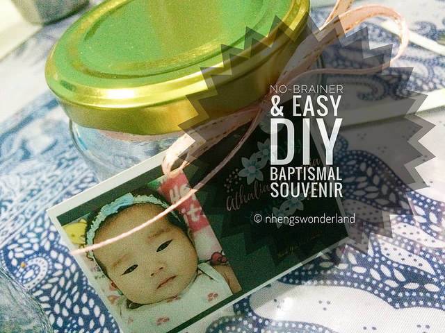 No-Brainer & Easy DIY Baptismal Souvenir