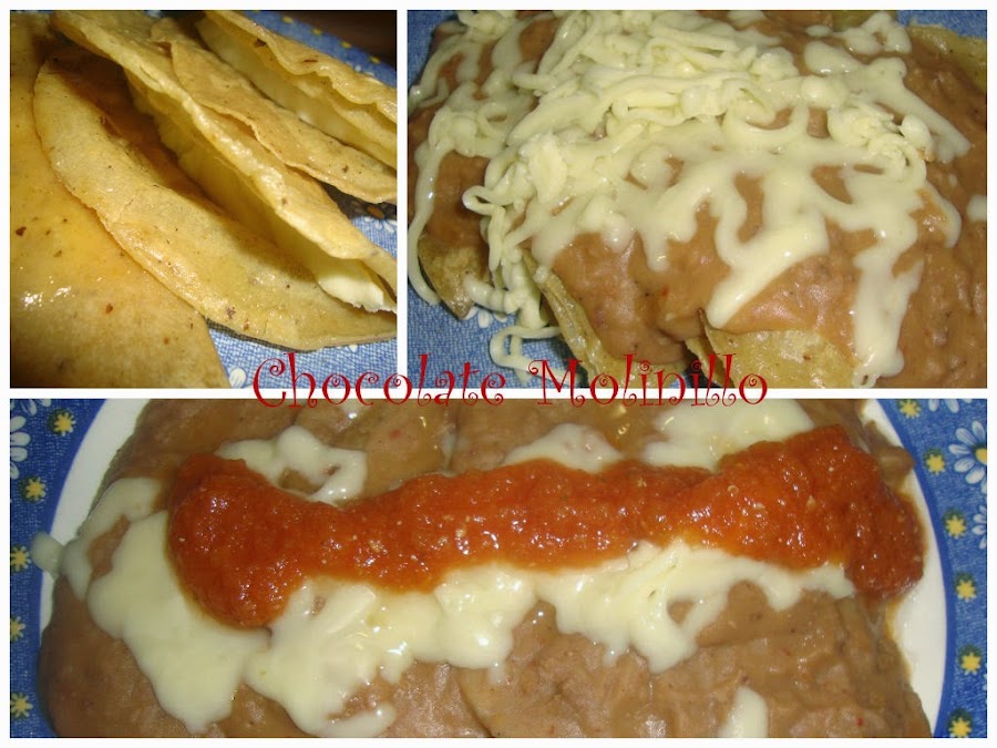 Enfrijoladas en Salsa de chorizo 