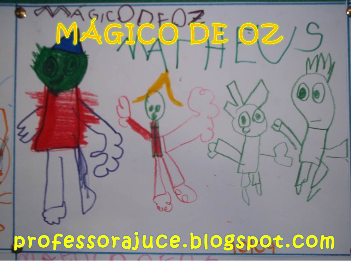 Professora Juce: Atividade para História - Mágico de Oz