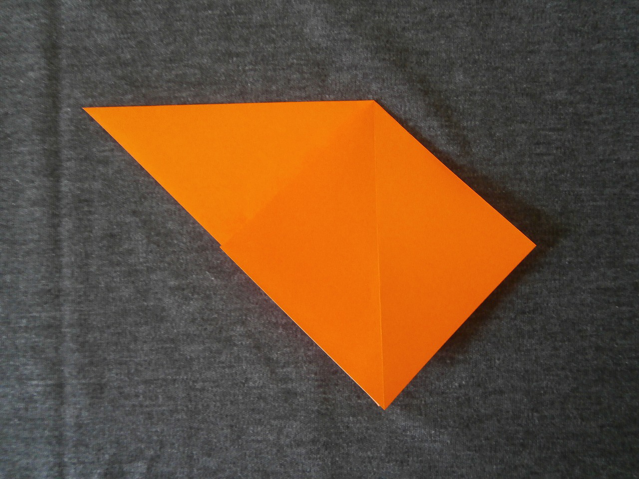 KATAKOTO ORIGAMI Step7 "Squash fold" and "Petal fold"