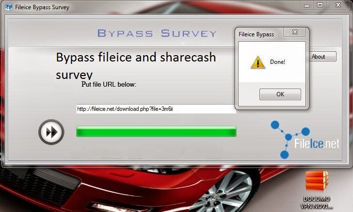 Learn how to bypass fileice and sharecash surveys