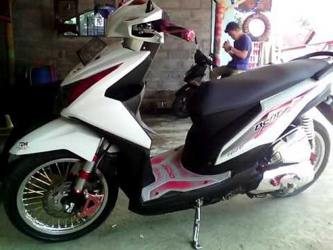Kumpulan Modif Beat Fi Warna Putih Vegafanscom