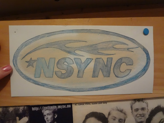 drawing of nsync logo