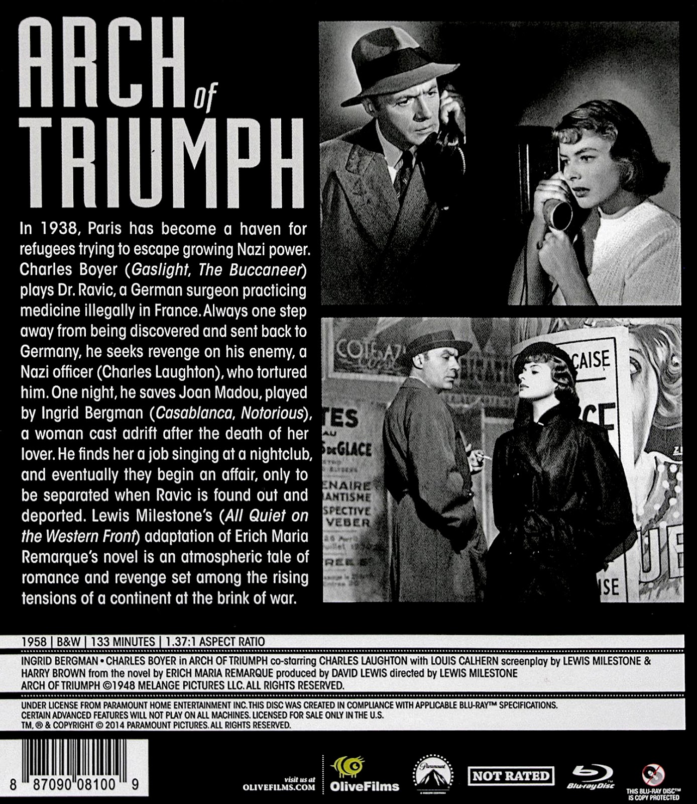 bluray and dvd covers OLIVE FILMS BLURAYS