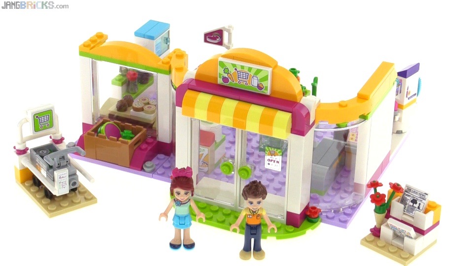 JANGBRiCKS LEGO reviews & LEGO Friends Heartlake Supermarket 41118