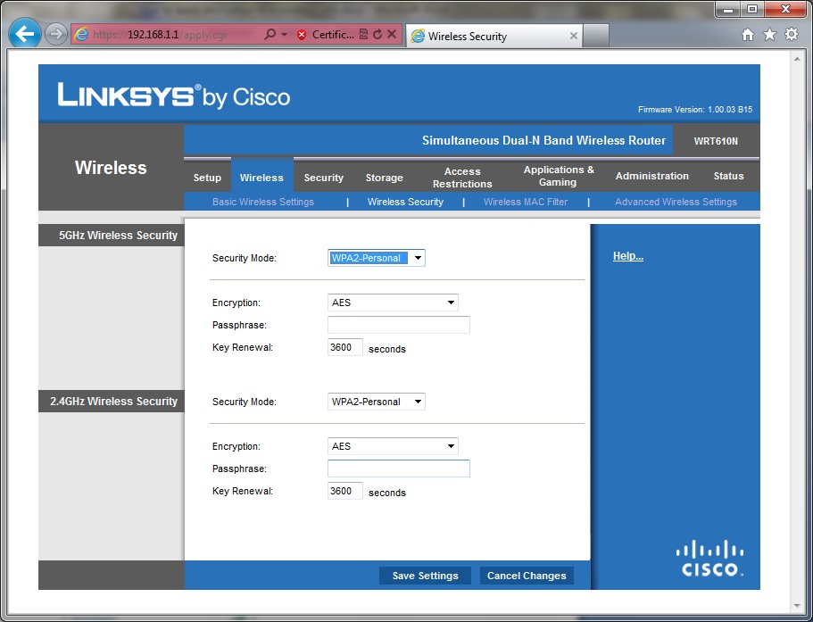 Which wireless security option is best