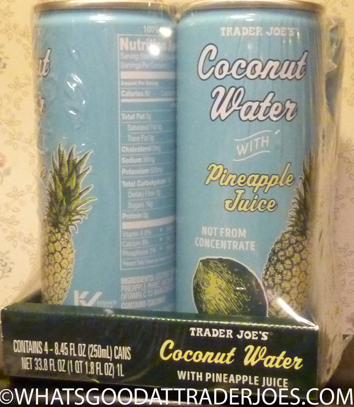 What's Good at Trader Joe's? Trader Joe's Coconut Water with Pineapple