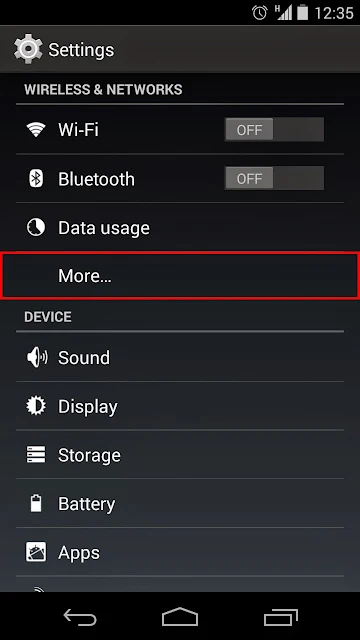 Tutorial Internet dengan VPN di Android