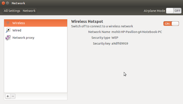 how to create wifi hotspot on ubuntu