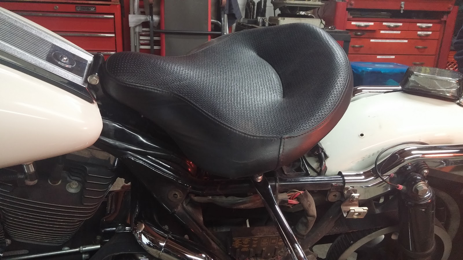 road king police seat