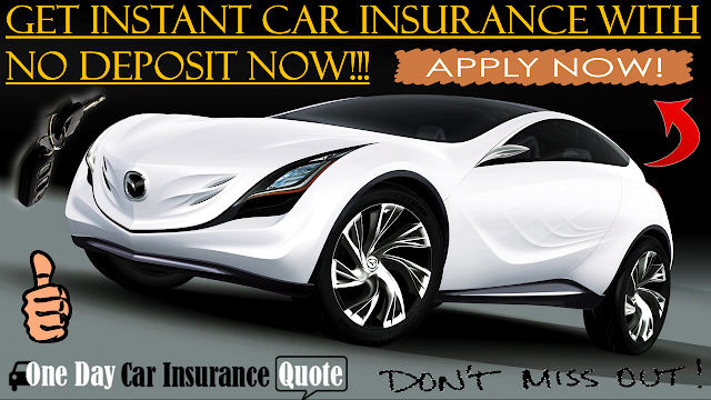 Instant car insurance with no deposit online Instant car insurance with no deposit online