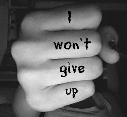 Another word for doing over again Lirik lagu i wont give up dengan arti