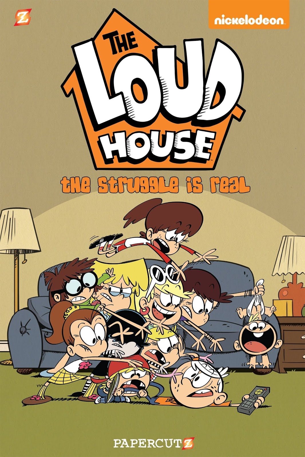 Nickelodeon And Papercutz To Release The Loud House 5 The Man With The Plan Graphic Novel On 