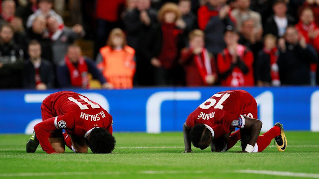 Salah Mane Pemain Muslim Liverpool Sujud Syukur Salah Mane Pemain Muslim Liverpool Sujud Syukur
