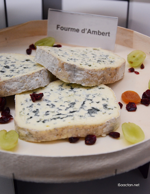 Fourme d’Ambert – a mild blue cheese with a creamy, fruity flavour