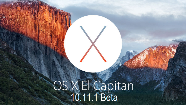 Mac OS X El Capitan 10.11.1 Beta