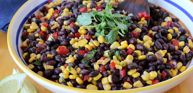 SWEET CORN AND BLACK BEAN SALAD , Weight Watchers Recipes , 7 smart points