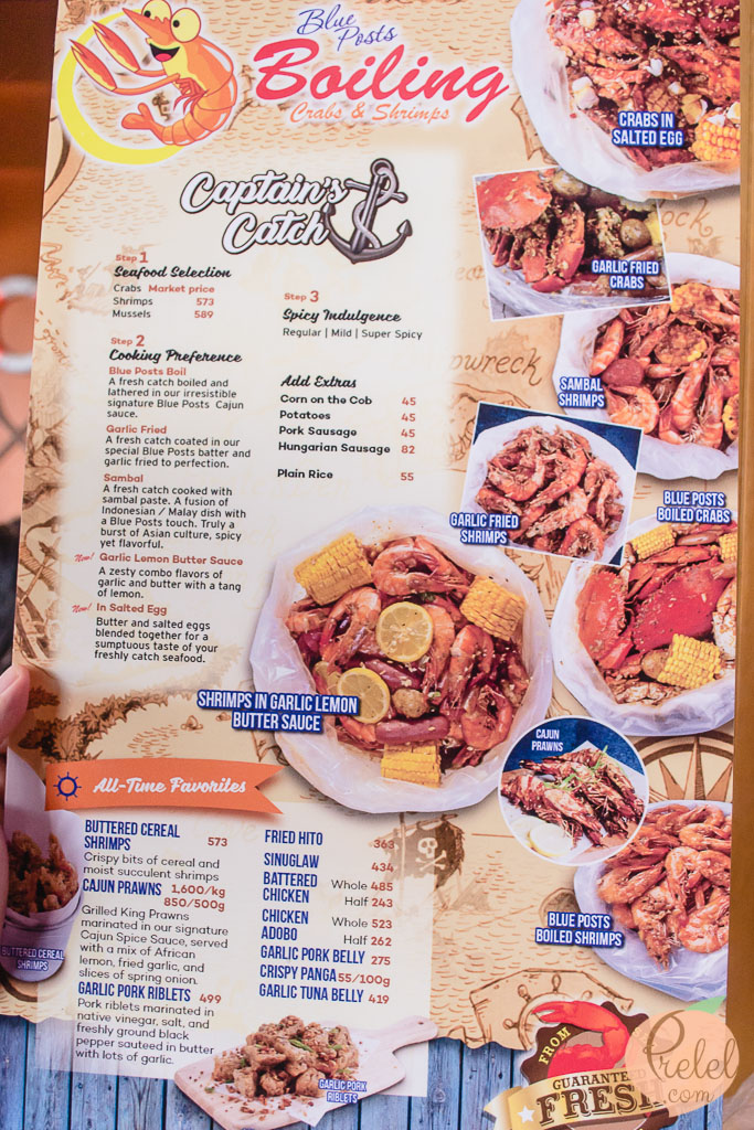 A MESSY AND FRESH EXPERIENCE AT THE BLUE POSTS BOILING CRABS AND