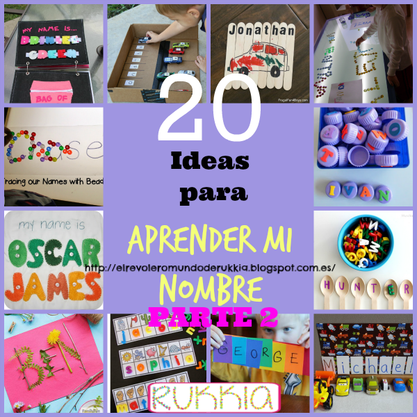 Tarjetas didácticas – Nido ideas