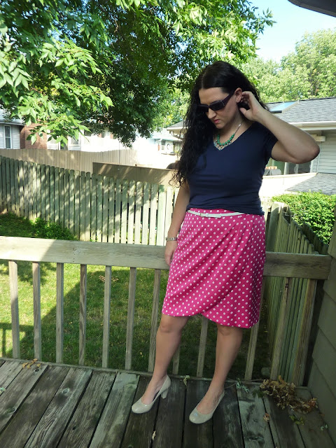 Just Another Smith: Polka Dot Week - Skirt
