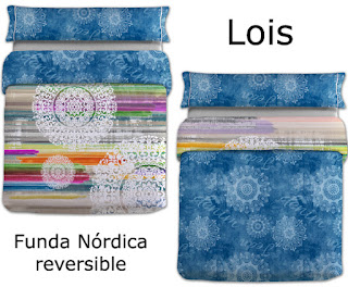 Funda nórdica reversible Lois Funda nórdica reversible Lois