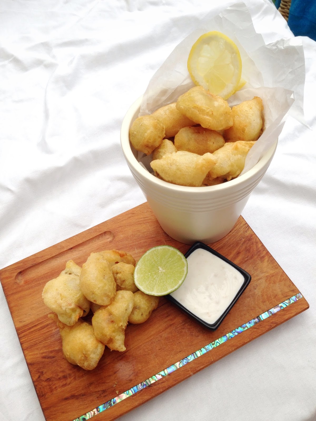 Taking matters into your own hands New Zealand Mussel Fritters