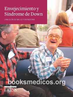 Envejecimiento y Síndrome de Down pdf