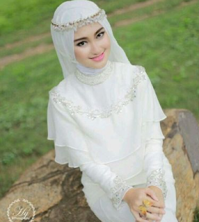 Baju Pengantin Sederhana Muslimah Tapi Modern