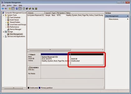 Cara Mudah Membuat Partisi Harddisk di Windows Tanpa Software