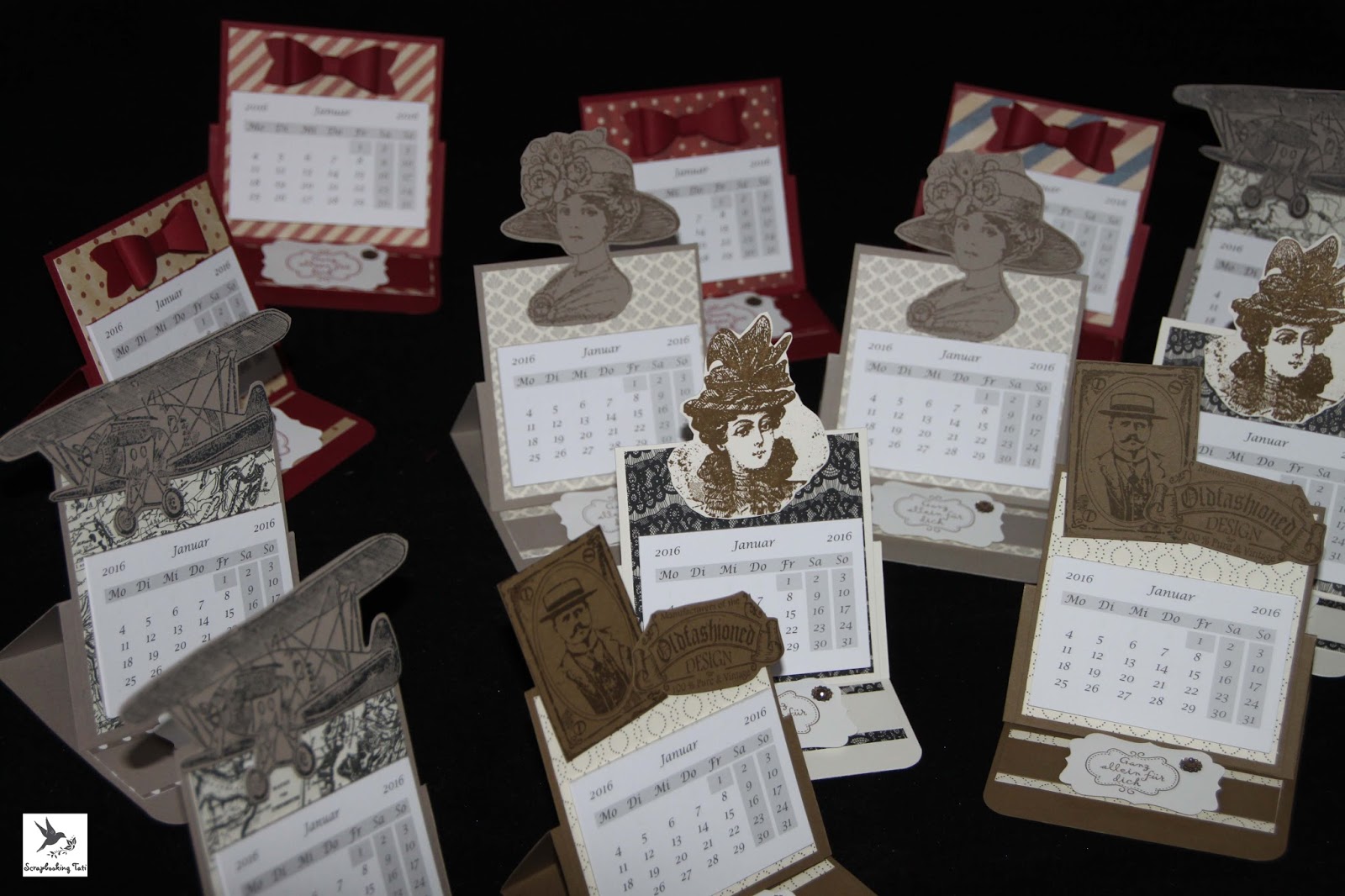 Scrapbooking Tati: Mini Kalender