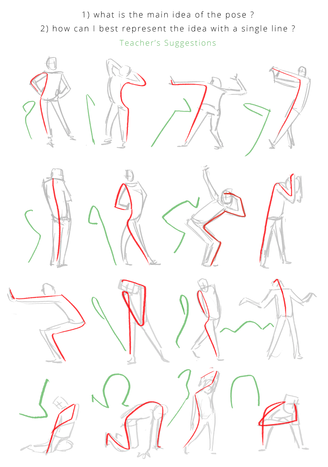 gesture drawing lesson plan