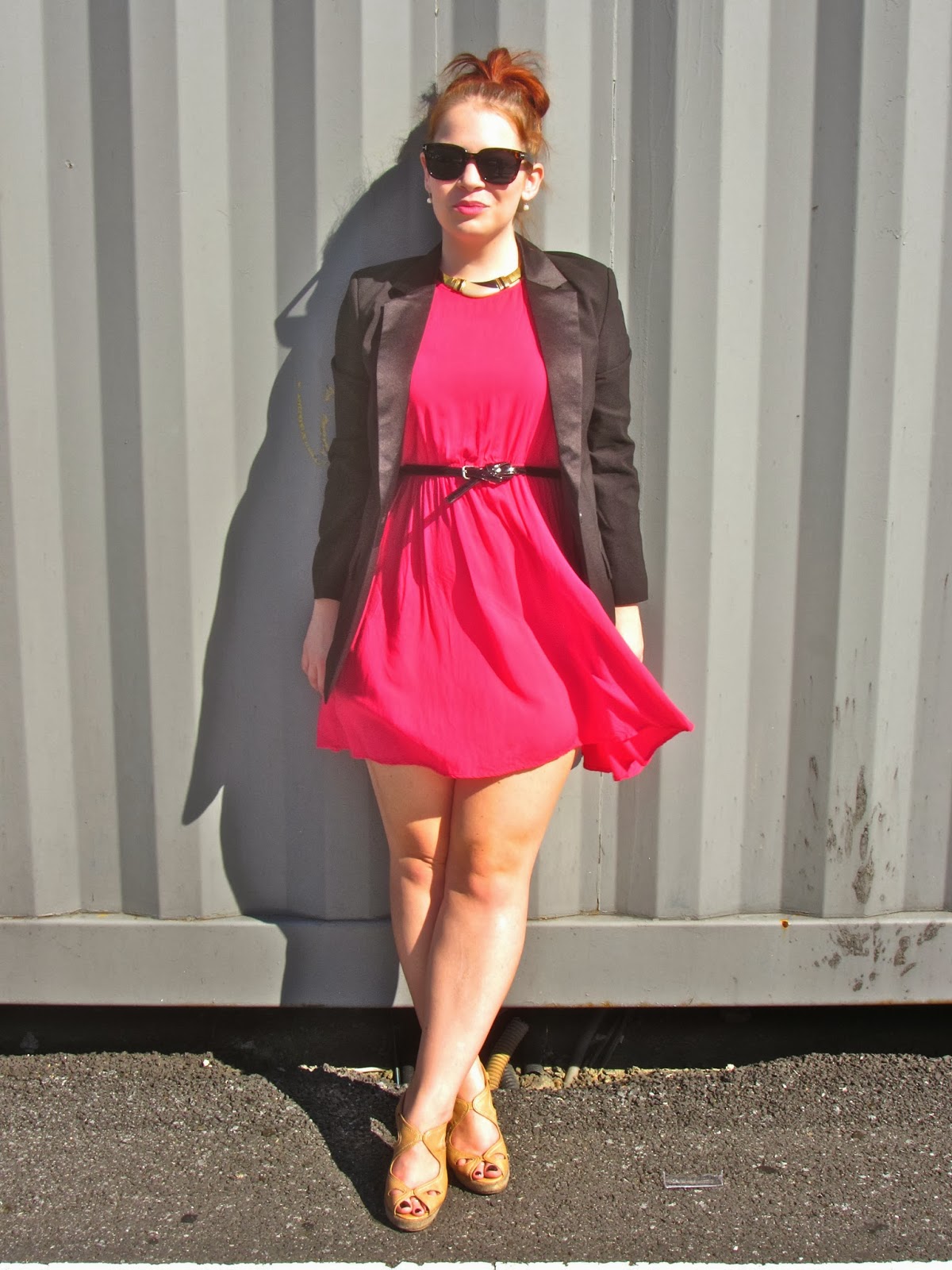 The Little Pink Dress The Belted Pear