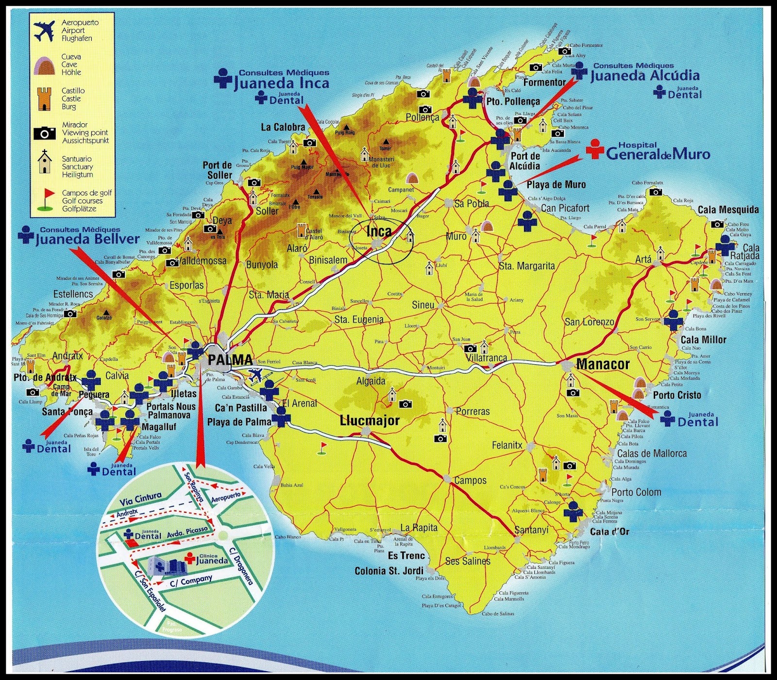 Where Is Majorca In Spain Map - Map of world