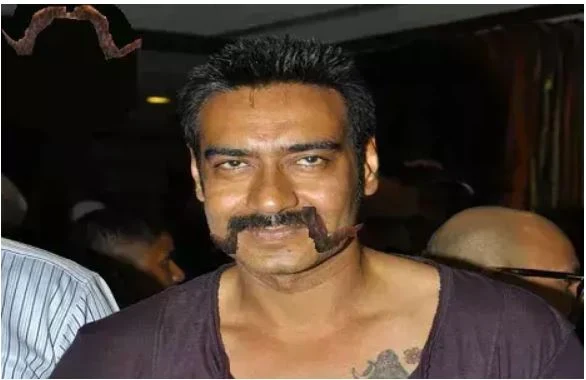 ajay devgan in wng cmdr abhinandan style