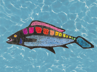 Colorful fish design for upcoming projects
