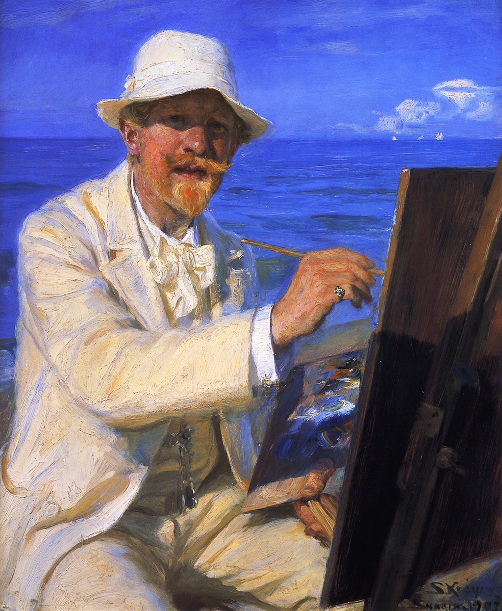 Pintura de Peder Severin Krøyer