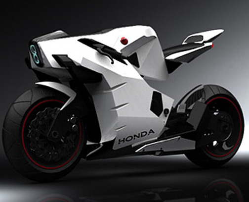 Honda concept motorcycle scooter #3