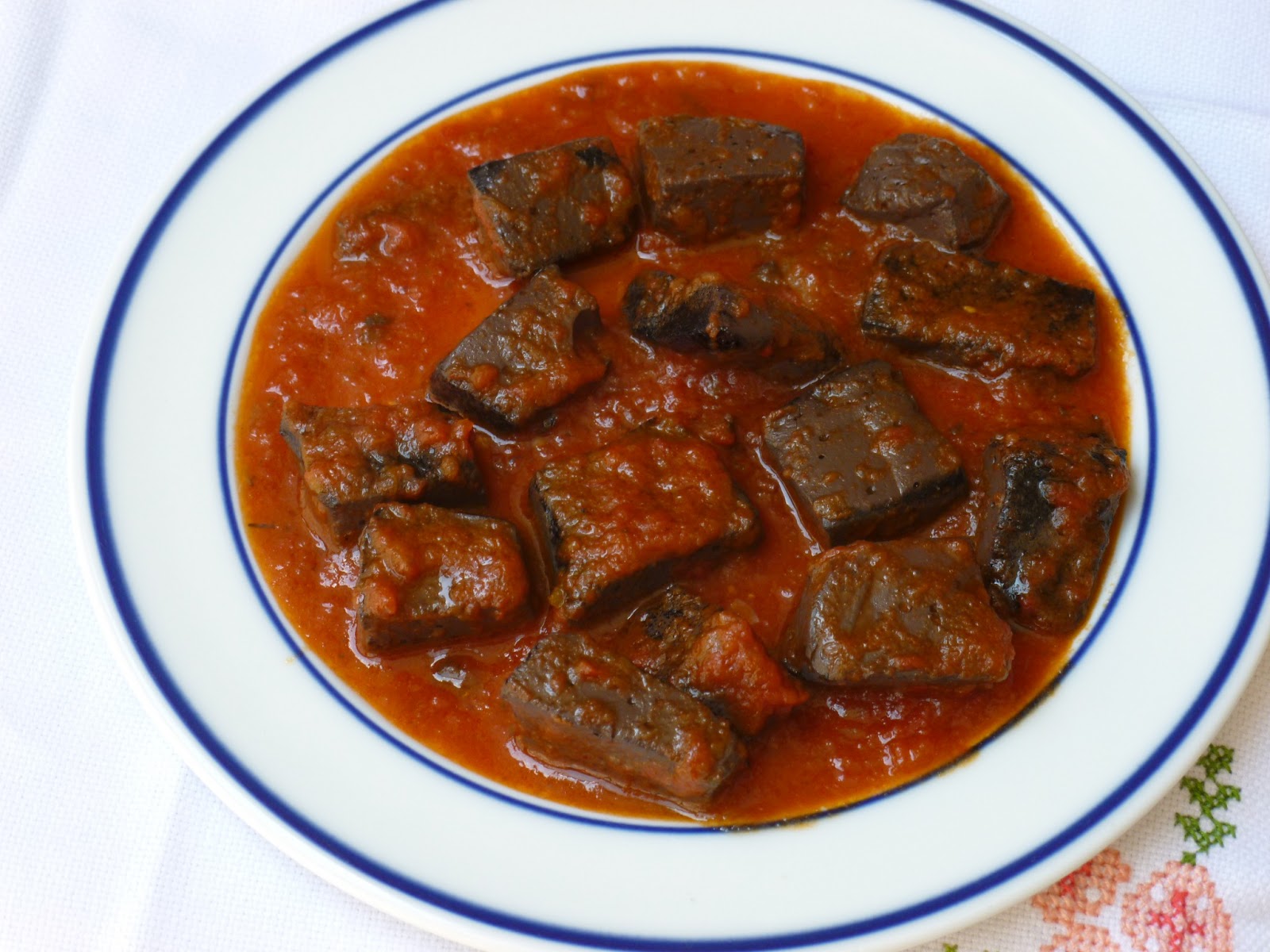 Sangrecita de Pollo Comida Peruana Recetas