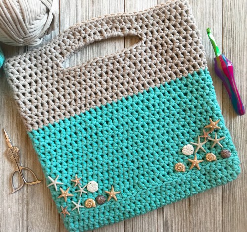 Beautiful Skills Crochet Knitting Quilting Project Bag