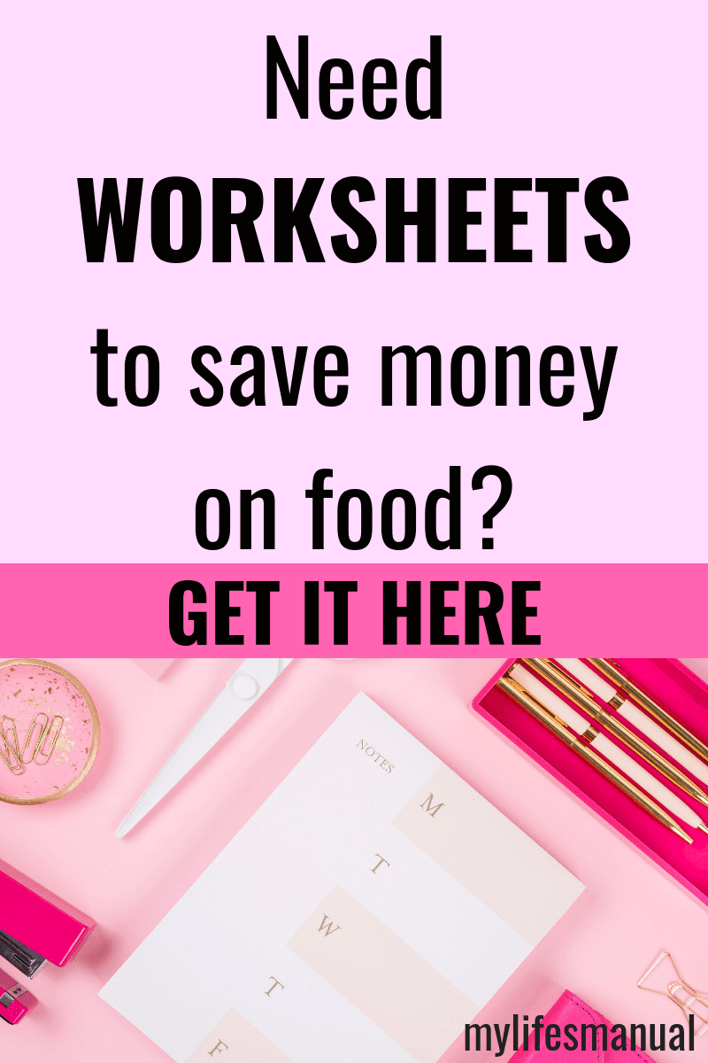 money saving worksheets for moms tight budget food budget of 21 food budgeting worksheets