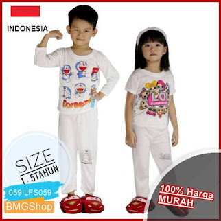 LFS059 Setelan Izany Piyama Anak Kaos BMGShop