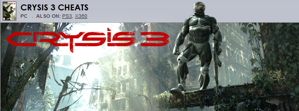 crysis 3 trainer crysis 3 trainer