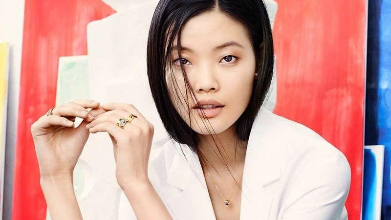AD CAMPAIGN: Chen Lin for Georg Jensen, Spring/Summer 2015.