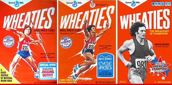 Bruce Jenner Wheaties box selling for hundreds of dollars following - bruce jenner wheaties box