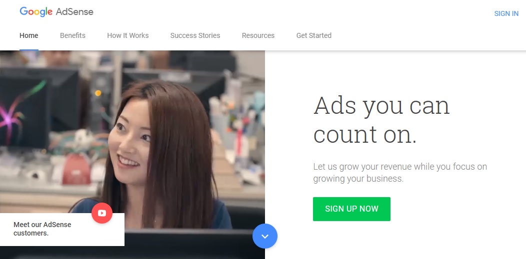 Google AdSense - #1 best ad network for new blogger