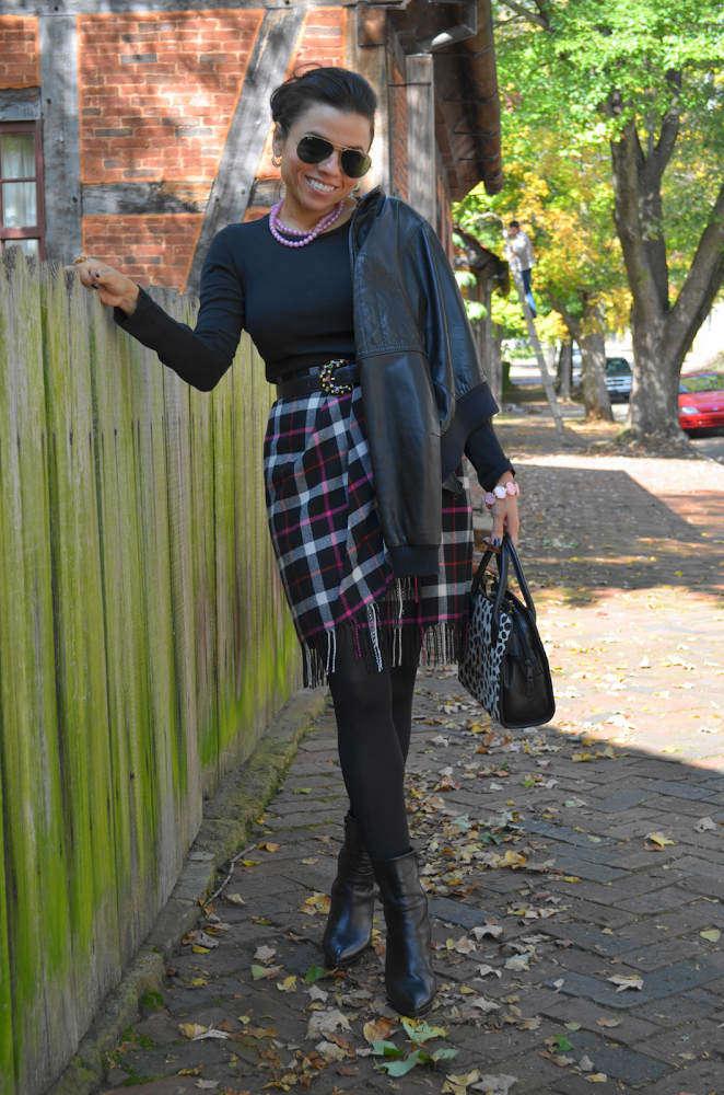 Plaid Skirt Outfit